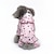 tanie Ubrania dla psów-Płaszcz przeciwdeszczowy dla psa w truskawkowy wzór Czworonożny odblaskowy płaszcz przeciwdeszczowy dla zwierząt kaczka Płaszcz przeciwdeszczowy dla psa