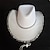 cheap Party Hats-Hats Fabric Bride Cowboy Hat Wedding Valentine&#039;s Day Cocktail Royal Astcot Fashion Wedding With Crystals Headpiece Headwear
