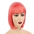 abordables Pelucas de fiesta-10 pelucas de pelo corto y liso estilo flapper para cosplay, pelucas estilo bob para Halloween, pelucas para el día de San Patricio