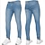 baratos Jeans Masculino-Homens Jeans Magro Calças Calças jeans Bolsos Cor Sólida Conforto Vestível Ao ar livre Diário à moda Casual Magro Preto Azul Escuro Com Stretch