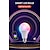 voordelige Slimme ledlampen-Smart led gloeilamp muziek sync bluetooth app controle dimbare e27 a70 rgbc kleur veranderende lamp voor kerstfeest compatibel ios/android 1 st