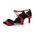 baratos Sapatos de Dança Latina-sun lisa sapatos latinos femininos sapatos de salsa sapatos de dança indoor profissional samba sandália profissional salto alto peep toe adulto
