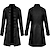 cheap Historical &amp; Vintage Costumes-Men&#039;s Medieval Victorian Outfits 2 PCS Retro Vintage Steampunk Shirt Trench Coat Vampire Cosplay Costume Halloween Party Masquerade