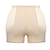 voordelige Shorts voor dames-Dames Zwart Abrikoos Effen / effen kleur Elastische taille Hip Lift Up Uitgaan Ondergoed Mager M