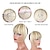 cheap Bangs-Blonde Bangs Clip in Bangs Blonde Clip in Thick Natural Full Front Neat Bangs Straight Fringe Bang with Temples One Piece Hairpiece