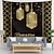 tanie Wakacyjne tkaniny-Ramadan eid mubarak gobelin ścienny dekoracja fotografia tło koc kurtyna wisząca dekoracja do domu sypialnia salon
