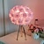 billige sengelampe-bordlampe moderne bryllup dekoration ægteskab 3000-6000k soveværelse skrivebordslampe kreativ roser blomster lys stue lampe sengelamper