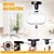 economico Semplicità Lampadari da Soffitto-plafoniera semi-incasso, lampada moderna con paralume in vetro, finitura bronzo lucidato ad olio per corridoio corridoio cucina bagno camera da letto passway