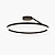 cheap Dimmable Ceiling Lights-LED Ceilling Light 50cm 1-Light Ring Circle Design Dimmable Aluminum Painted Finishes Luxurious Modern Style Dining Room Bedroom Pendant Lamps 110-240V ONLY DIMMABLE WITH REMOTE CONTROL