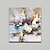 olcso Absztrakt festmények-Hang festett olajfestmény Kézzel festett Vízszintes panoráma Absztrakt Tájkép Modern Anélkül, belső keret