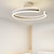 preiswerte Rundes Design-LED-Pendelleuchte 50 cm 1-flammig Ringkreis Design dimmbar Aluminium lackiert luxuriöse moderne Stil Esszimmer Schlafzimmer Pendelleuchten 110-240 V nur dimmbar mit Fernbedienung