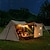billige Lommelykter og campinglys-campinglys solenergi utendørs 60led usb oppladbar pære bærbar sammenleggbar lampe leir for telt fotturer piknik nødlyktlampe