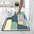 זול שטיח אמבטיה סופג-מחצלת אמבט אדמה דיאטומית דפוס גיאומטרי סופר סופג שטיח שטיח שטיח אמבטיה עיצוב חדש
