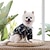 cheap Dog Clothes-Hawaii Dog Shirt,European and American Pumpkin Sweater  Christmas Pet Sweater Devil Cat Dog Sweater Teddy Dog Autumn and Winter Costumedog halloween costumes