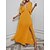 cheap Maxi Dresses-Women&#039;s Casual Dress Chiffon Dress Swing Dress Long Dress Maxi Dress Fashion Streetwear Pure Color Backless Split Daily Holiday Date V Neck Half Sleeve Dress Loose Fit Black White Red Spring Summer S