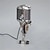 billiga Dekor och nattlampa-modell usb smidesjärn retro skrivbordslampa dekorationer robotmikrofon för att spela gitarr