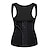 cheap Corsets &amp; Shapewear-Hot Sweat Workout Tank Top Slimming Vest Body Shaper Sweat Waist Trainer Corset Sports Neoprene Yoga Fitness Gym Workout No Zipper Adjustable D-Ring Buckle Tummy Control Weight Loss Strengthens
