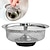 abordables brosse de toilette-Filtre d&#039;évier 1pc avec bouchon, filtre à eau en acier inoxydable de cuisine, écran de scories de lavabo