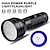 levne Svítilny a kempování světla-uv led baterky venkovní 51 led 395nm ultrafialová lampa s svítilnou detektor černého světla pro skvrny od psí moči a štěnice
