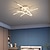 tanie Lampy sufitowe-lampy sufitowe led nowoczesne 5-punktowe kompatybilne z salonem sypialnia gabinet regulowana lampa sufitowa led, na wyspę kuchenną