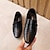 ieftine Oxfords pentru copii-Băieți Oxfords Zilnic Pantofi rochie Pantofi romani PU Absorbție de șoc Respirabilitate Non-alunecare Copii mari (7 ani +) Copii mici (4-7 ani) Școală Nuntă Casual Plimbare Dans Cataramă Negru Alb