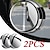 Недорогие Отделка и защита автомобильного кузова-автомобильное крепление на присоске вспомогательное зеркало заднего вида вращающееся на 360 градусов широкоугольное зеркало для слепых зон с круглой рамкой