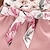preiswerte Sets-2 Stück kinderkleidung Mädchen Blumen Shorts Anzug einstellen Ärmellos Aktiv Outdoor Baumwolle 3-7 Jahre Sommer Mehrfarbig Rosa Wein