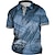 cheap Men&#039;s Plus Size Polo-Men&#039;s Plus Size Polo Shirt Big and Tall Graphic Prints Turndown Print Short Sleeve Spring &amp; Summer Sports Fashion Streetwear Designer Outdoor Street Tops
