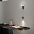 baratos Iluminação de Parede LED-lightinthebox luminárias de parede led modernas arandelas de parede de alumínio 24,5 cm 3000-6000k luminárias de parede reguláveis, 500lm lâmpada de parede de 1 luz para banheiro sala de estar quarto