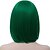 abordables Pelucas para disfraz-pelucas verdes para mujeres 12 &#039;&#039; peluca corta verde bob con flequillo peluca suave sintética natural pelucas de colores lindos para la fiesta del día de san patricio halloween