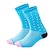 cheap Cycling Socks-3 Pairs Men&#039;s Women&#039;s Socks Compression Socks Cycling Socks Bike / Cycling Breathable Anatomic Design Wearable Polka Dot Nylon Yellow Pink Blue One-Size