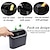 cheap Car Organizers-Car Trash Bin Hanging Vehicle Garbage Dust Case Storage Box Black Abs Square Pressing Type Trash Can Auto Interior Accessories