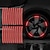 levne Ozdobné pásky-40ks reflexní nálepka náboje kola auta silná reflexní výstražná nálepka na ráfku pneumatiky reflexní nálepky na auto příslušenství
