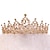 cheap Hair Styling Accessories-Crystal Queen Crowns and Tiaras with Comb Headband for Women and Girls Princess Crowns Hair Accessories for Wedding Birthday Halloween Costume Cosplay