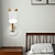 billige Indendørsvæglamper-indendørs væglampe led kobber stue soveværelse metal væglamper 3000k e26 væglampe til soveværelse badeværelse