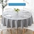 baratos Toalhas de Mesa-Toalha de mesa redonda de vinil, toalha de mesa limpa de primavera, oleado, fazenda, piquenique ao ar livre, cobertura de mesa para jantar de casamento