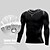 cheap Men&#039;s Compression Clothing-Arsuxeo Men&#039;s Compression Shirt Cycling Jersey Long Sleeve Compression Clothing Athletic Athleisure Breathable Compression Sweat wicking Fitness Gym Workout Running Sportswear Activewear