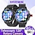 preiswerte Smartwatch-iMosi V10 Smartwatch 1.43 Zoll Smartwatch Fitnessuhr 4G Schrittzähler Anruferinnerung AktivitätenTracker Kompatibel mit Smartphone Herren Wasserfest Langer Standby Freisprechanlage IP 67 47mm