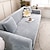 Недорогие Накидка на диван-эластичный чехол для дивана чехол жаккардовый эластичный секционный диван кресло двухместное кресло 4 или 3 местный L-образный серый ботанические растения мягкий прочный моющийся
