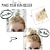preiswerte Chignons/Haarknoten-unordentlicher Haarknoten zerzauste Hochsteckfrisur Haargummis Verlängerung mit elastischem Gummiband unordentliche Haaraccessoires Haarteile für Frauen