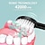 זול ביטחון אישי-מברשת שיניים חשמלית קולית למבוגרים - מברשת שיניים נטענת חשמלית עם 4 ראשי מברשת, טעינה מהירה ל-3 שעות למשך 60 ימים, 6 מצבי ipx7 עמיד למים, מברשת שיניים חכמה נטענת 2 דקות