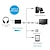 זול ציוד היקפי למחשב-מקלט משדר אודיו 2 ב-1 Bluetooth aux 3.5 מ&quot;מ סטריאו אלחוטי כבל אודיו מוזיקה דונגל מתאם Bluetooth 4.2 לטלויזיה dvd mp3 pc