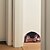 cheap 3D Wall Stickers-1pc 3D Effect Mouse Hole Sticker,Cartoon Mouse Reading Wall Sticker Kids Room Home Decoration Mural Living Room Bedroom Wallpaper Removable Funny Rats Stickers