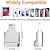 رخيصةأون اكسسواروت عامة-محول قارئ بطاقة micro sd مناسب لأجهزة iphone ipadotg إلى micro sd / tf قارئ بطاقة ومشاهد بطاقة ذاكرة قراءة لهاتف iphone 14/13/12 / pro / 11 / x / xr / max / 8 يدعم ios 13 و exfat &amp; fat32