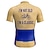 abordables Maillots pour hommes-Homme Maillot de cyclisme Lettres &amp; Chiffres Drôle Manche Courte Cyclisme T-shirt Maillot Top avec 3 poches arrière VTT Vélo tout terrain Cyclisme sur route Séchage Rapide Bandes réfléchissantes