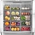 baratos Arrumação de Cozinha-placa de partição de armazenamento de gaveta de geladeira caixa de armazenamento de vegetais e frutas caixa de armazenamento doméstico de armazenamento transparente de grande capacidade