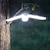 baratos Lanternas e luzes de campismo-Luzes de acampamento solar ao ar livre 60 led usb recarregável lâmpada portátil dobrável acampamento para caminhadas piquenique lanterna de emergência lâmpada
