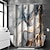 billiga Duschdraperier-duschdraperi med krokar, marmormönster abstrakt konsttyg heminredning badrum vattentät duschdraperi med krok lyxigt modernt