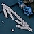 זול רצועות שיער-רצועות סגסוגת חתונה כנסייה Klassinen ירח דבש עם פרטים מקריסטל כיסוי ראש כיסוי ראש