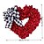 cheap Holiday &amp; Party Decorations-New decorations cloth art Valentine&#039;s Day wreath peach heart wall hanging holiday decoration
